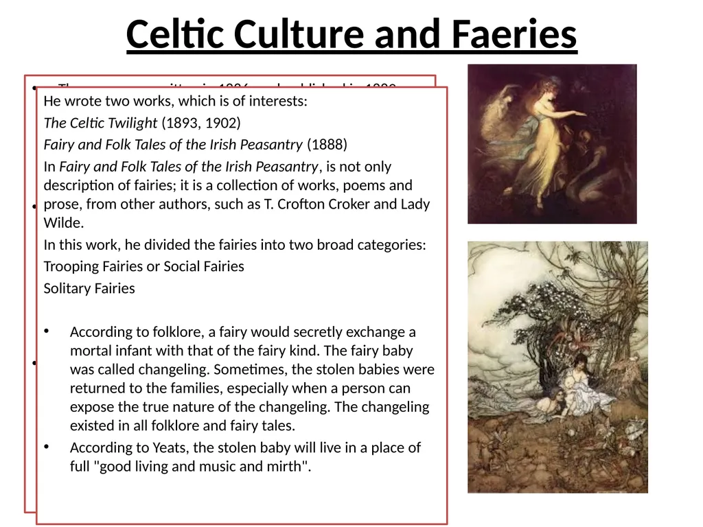 ‘The Stolen Child’ LO: To explore the central - slide 2 of 15