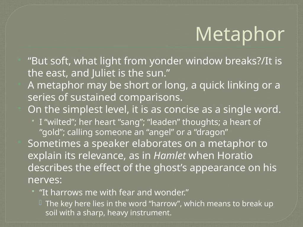 Figurative Language Lesson 3 Definition Figurative - slide 8 of 49