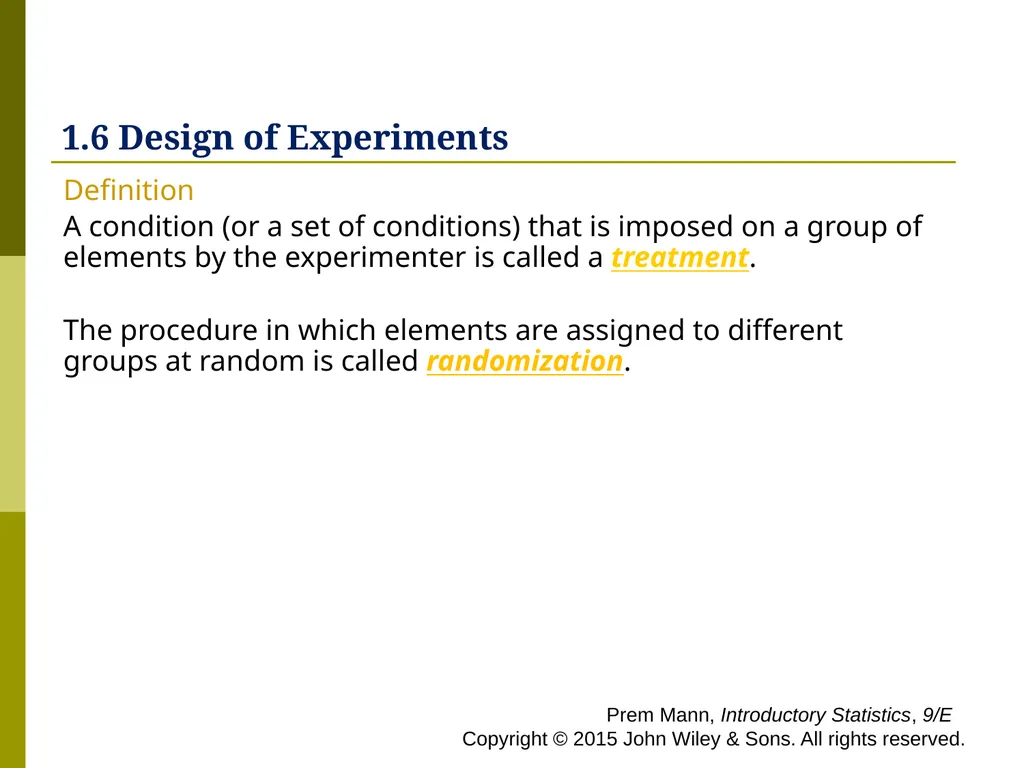 CHAPTER 1 INTRODUCTION Prem Mann, Introductory - slide 34 of 64