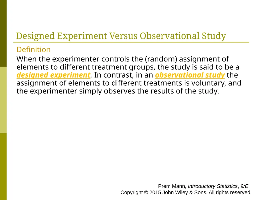 CHAPTER 1 INTRODUCTION Prem Mann, Introductory - slide 35 of 64
