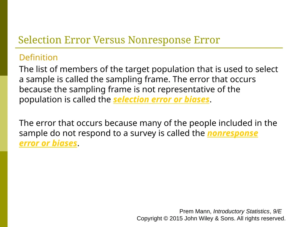 CHAPTER 1 INTRODUCTION Prem Mann, Introductory - slide 30 of 64