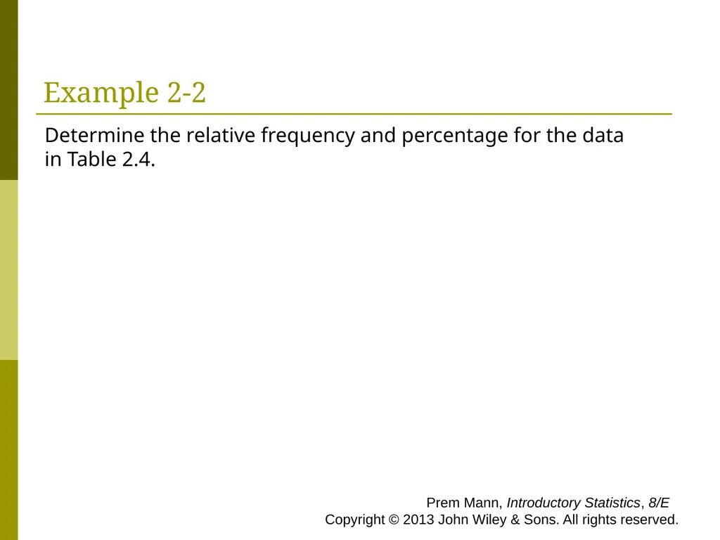 CHAPTER 2 (PART A) Organizing and Graphing - slide 13 of 56