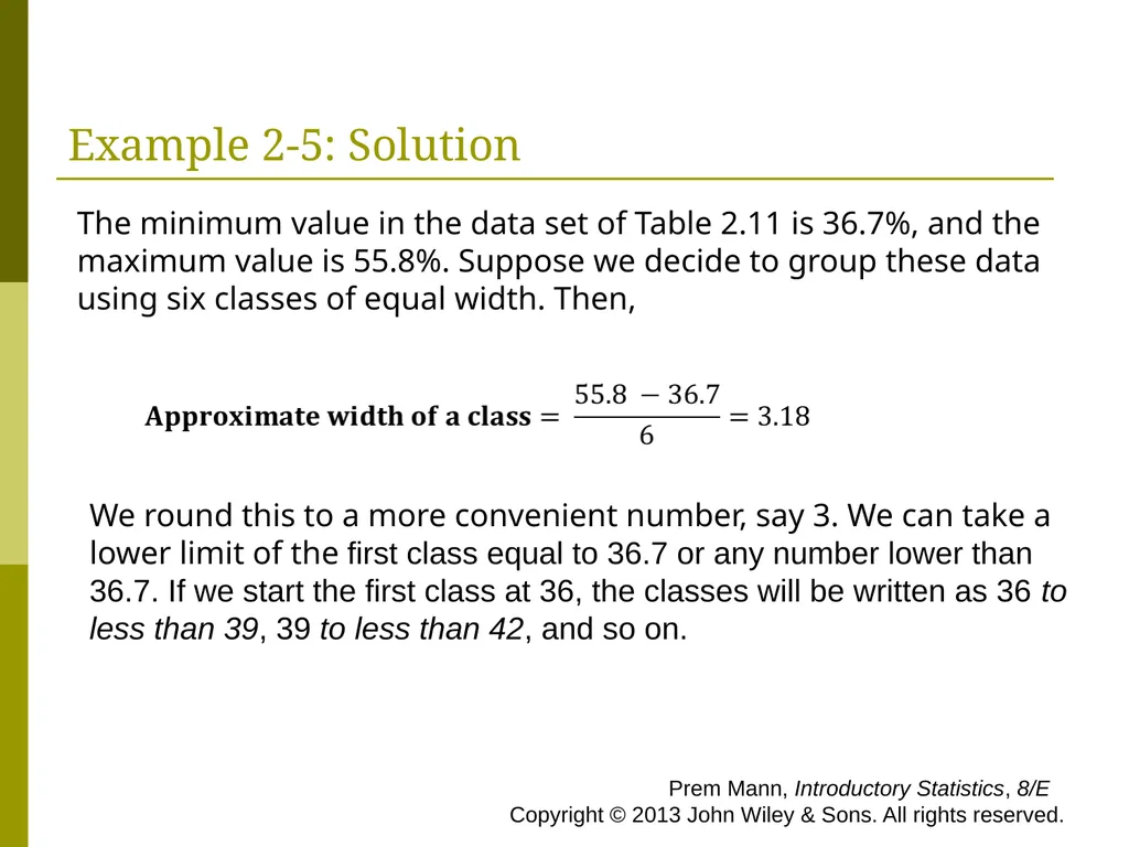 CHAPTER 2 (PART A) Organizing and Graphing - slide 46 of 56