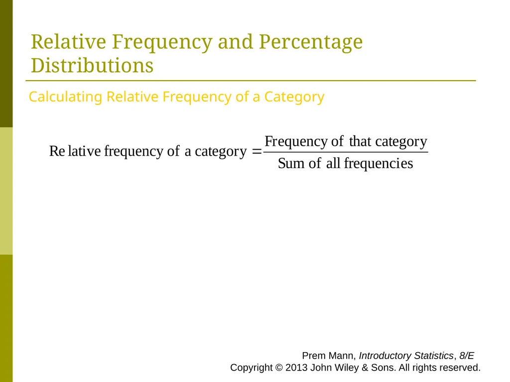 CHAPTER 2 (PART A) Organizing and Graphing - slide 11 of 56