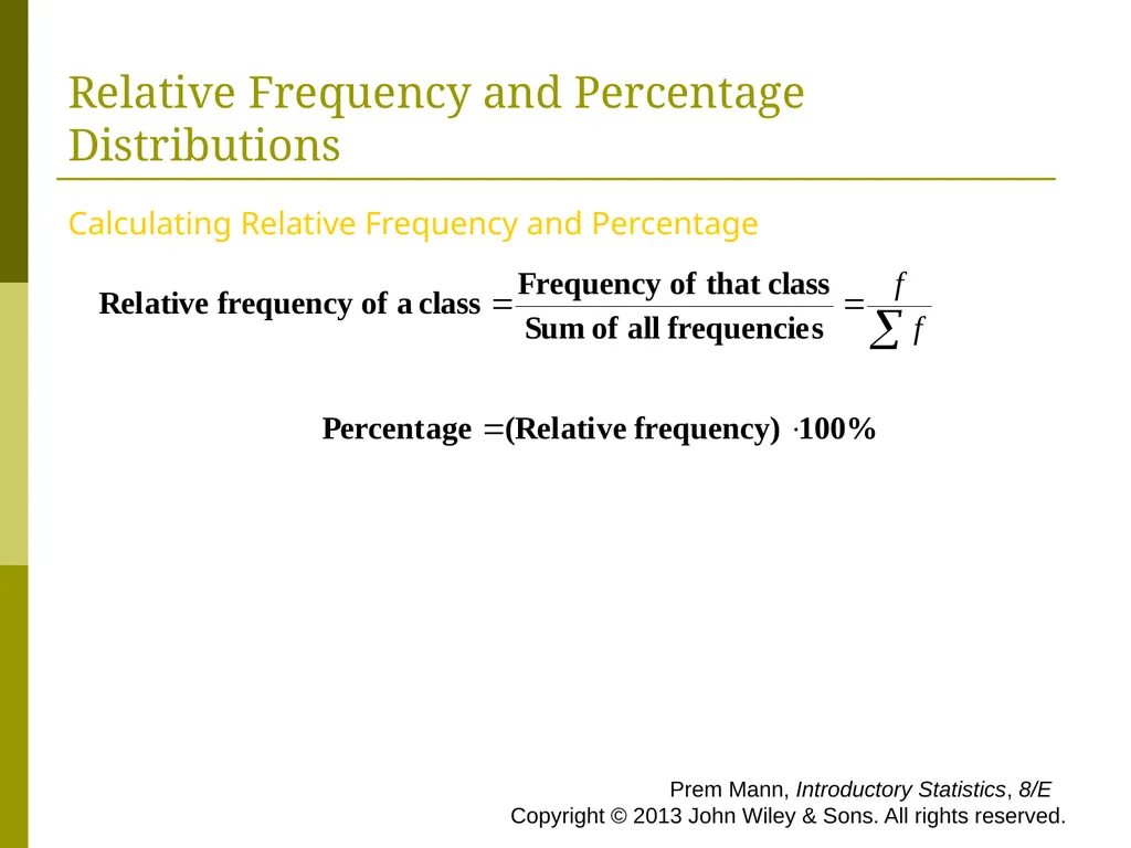 CHAPTER 2 (PART A) Organizing and Graphing - slide 33 of 56