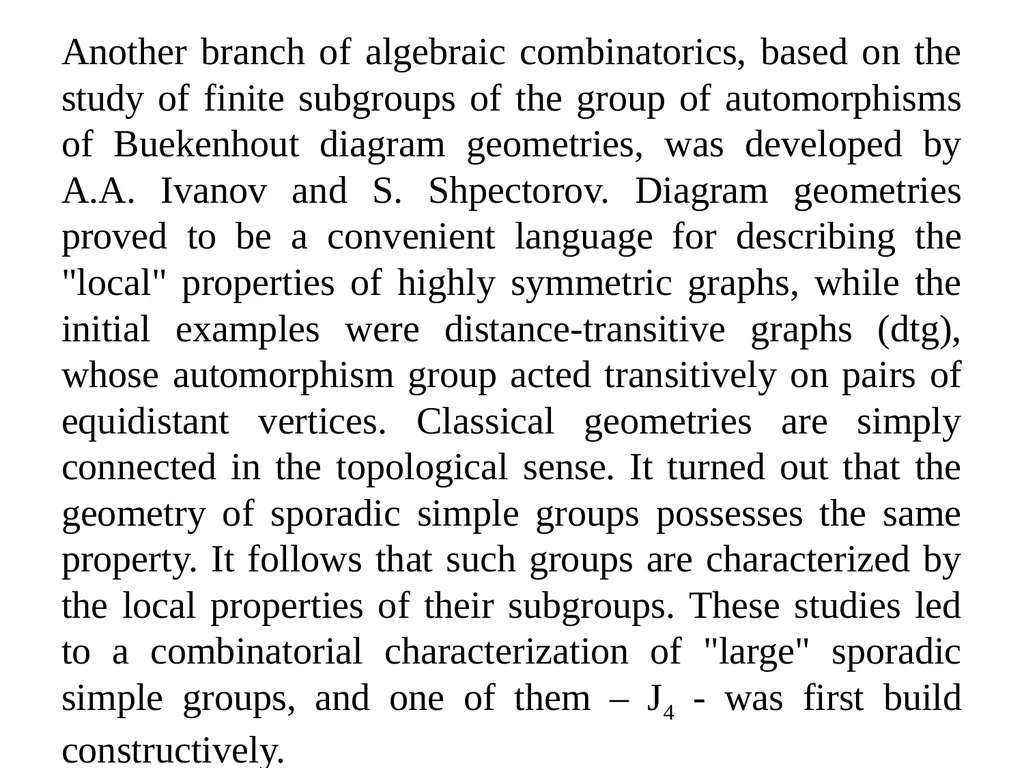 “Symmetry vs Regularity”. How it started and what - slide 23 of 49