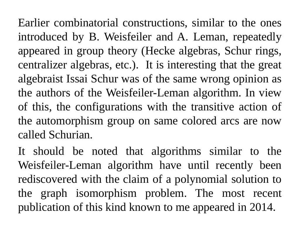 “Symmetry vs Regularity”. How it started and what - slide 13 of 49
