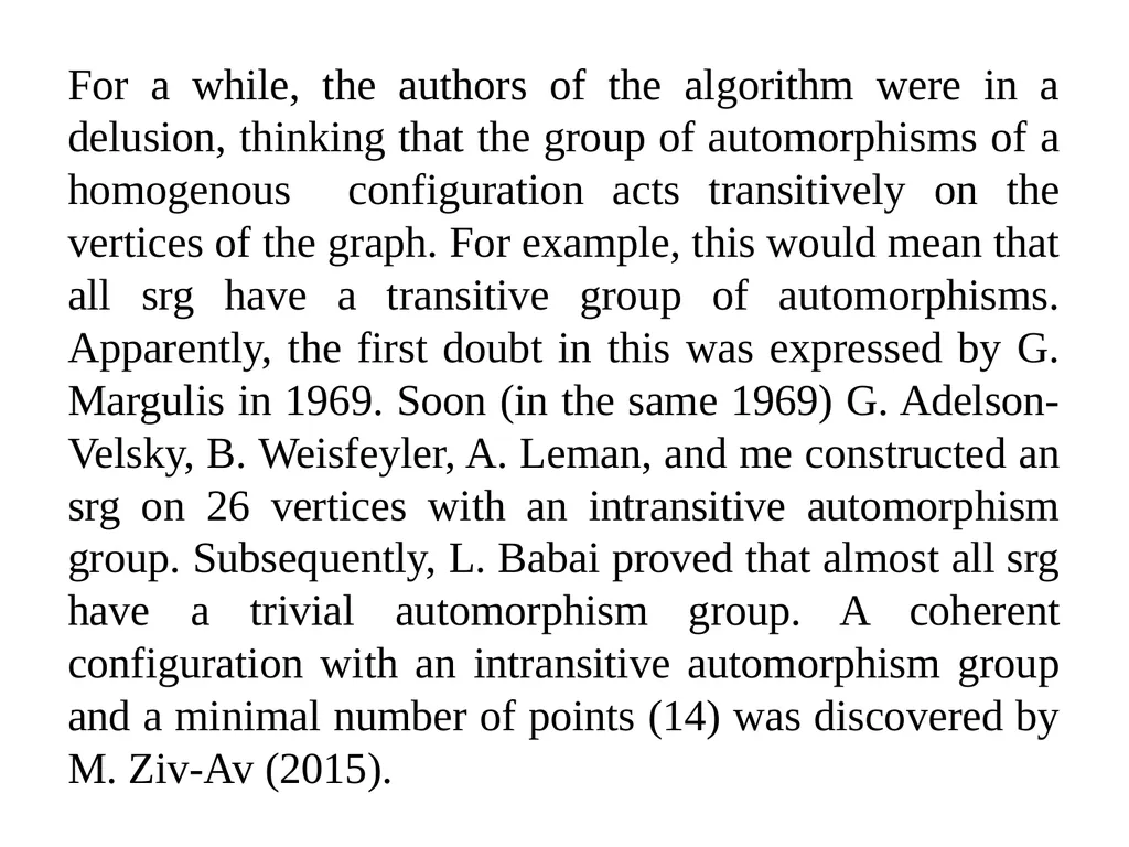 “Symmetry vs Regularity”. How it started and what - slide 12 of 49