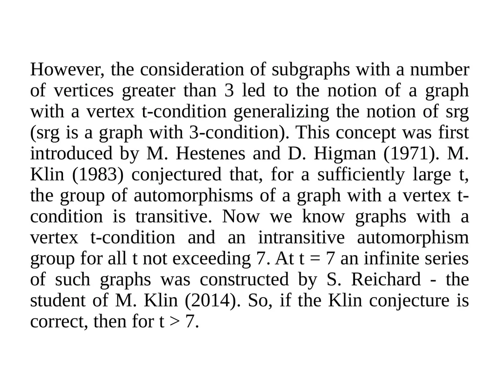 “Symmetry vs Regularity”. How it started and what - slide 15 of 49