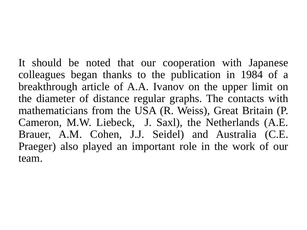 “Symmetry vs Regularity”. How it started and what - slide 28 of 49