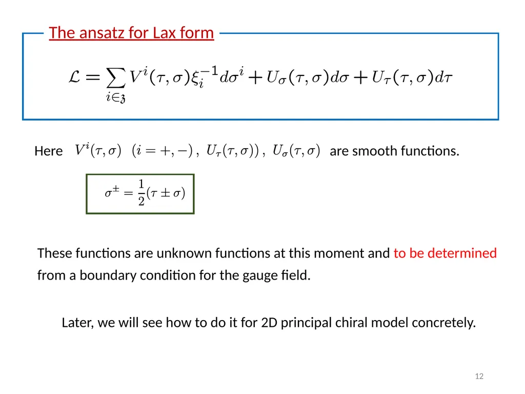 East Asia Joint Symposium on Fields and Strings - slide 12 of 28