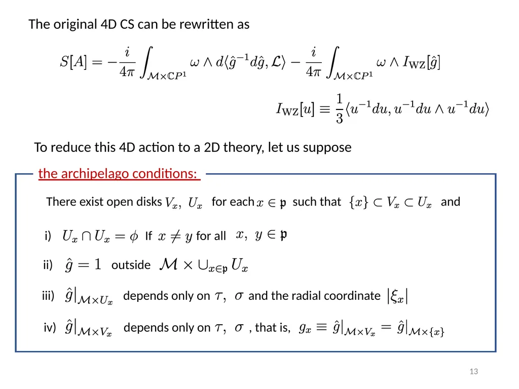 East Asia Joint Symposium on Fields and Strings - slide 13 of 28