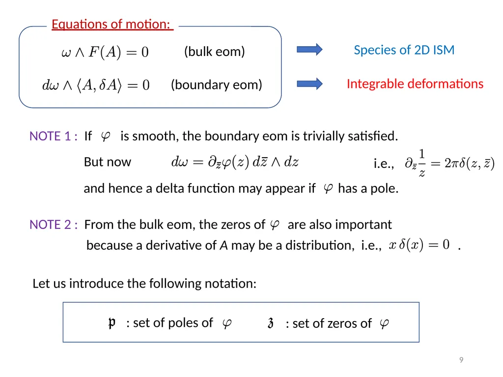 East Asia Joint Symposium on Fields and Strings - slide 9 of 28