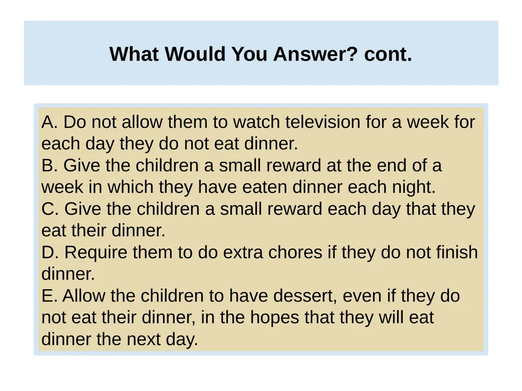Unit 6 Learning Module 28 Operant Conditioning’s - slide 11 of 19