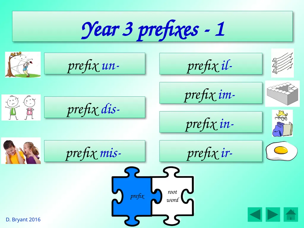 D. Bryant 2016 prefix un- prefix dis- prefix mis- - slide 1 of 146