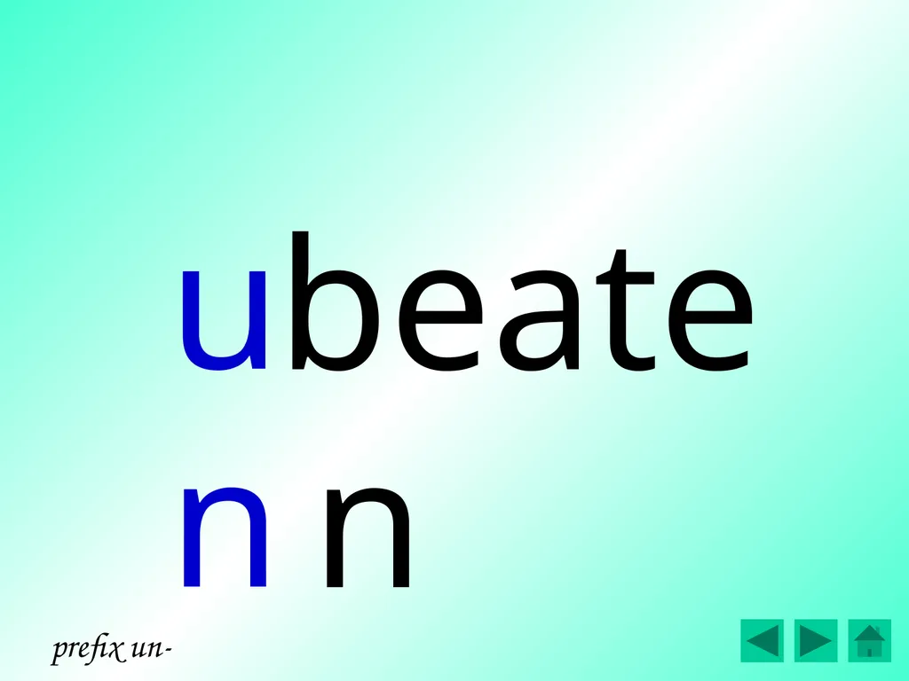 D. Bryant 2016 prefix un- prefix dis- prefix mis- - slide 7 of 146