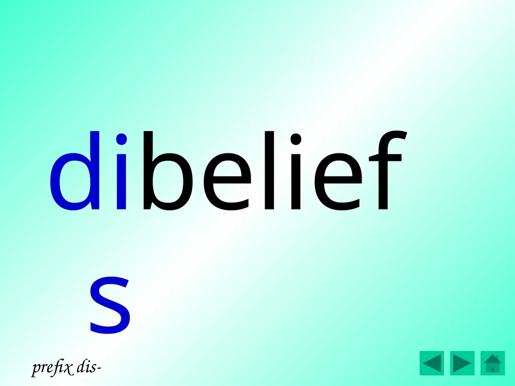 D. Bryant 2016 prefix un- prefix dis- prefix mis- - slide 73 of 146
