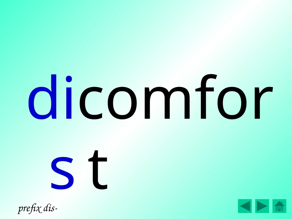 D. Bryant 2016 prefix un- prefix dis- prefix mis- - slide 75 of 146