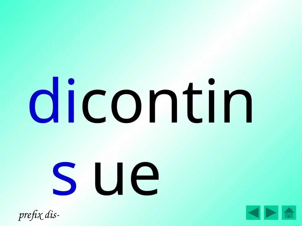D. Bryant 2016 prefix un- prefix dis- prefix mis- - slide 77 of 146