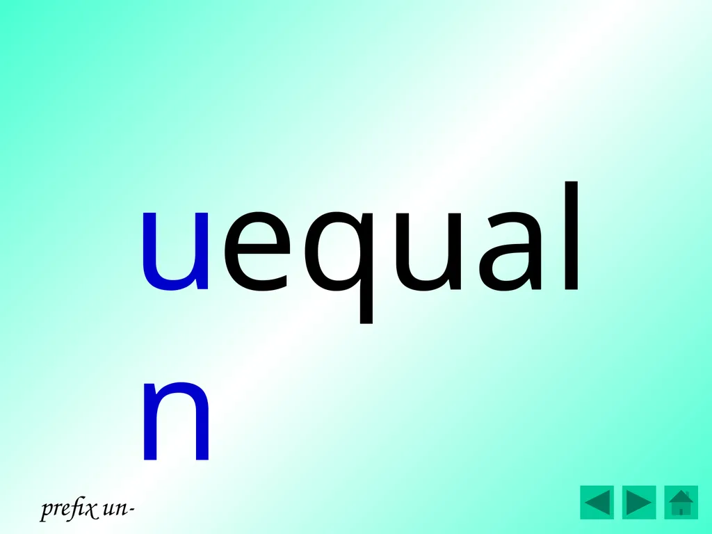 D. Bryant 2016 prefix un- prefix dis- prefix mis- - slide 18 of 146