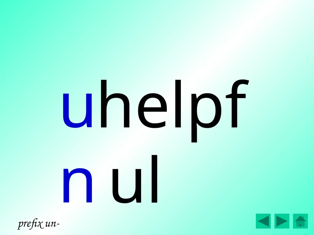 D. Bryant 2016 prefix un- prefix dis- prefix mis- - slide 25 of 146