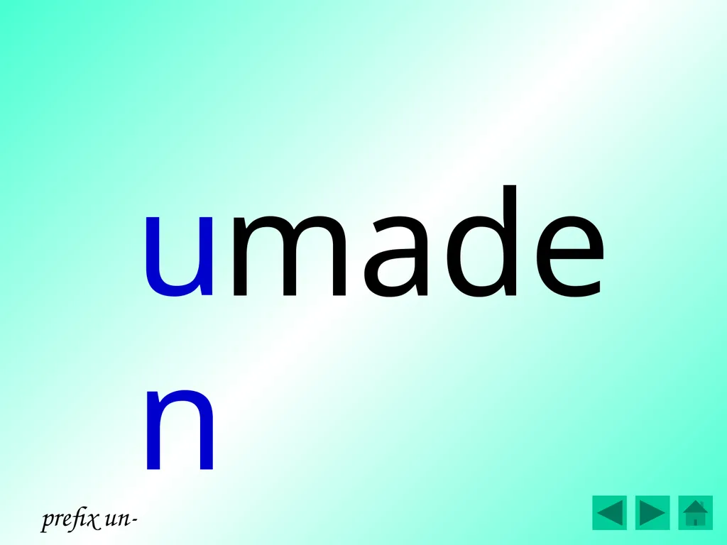 D. Bryant 2016 prefix un- prefix dis- prefix mis- - slide 33 of 146