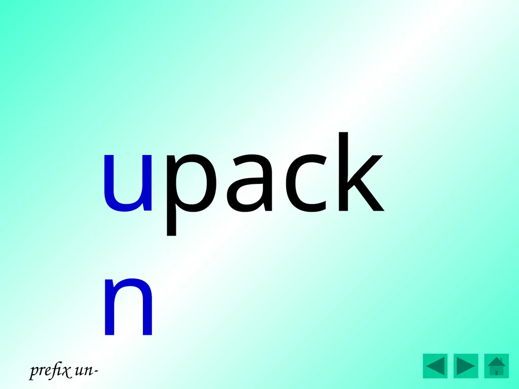 D. Bryant 2016 prefix un- prefix dis- prefix mis- - slide 36 of 146