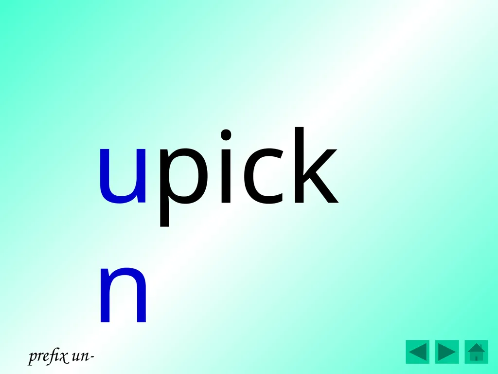 D. Bryant 2016 prefix un- prefix dis- prefix mis- - slide 38 of 146
