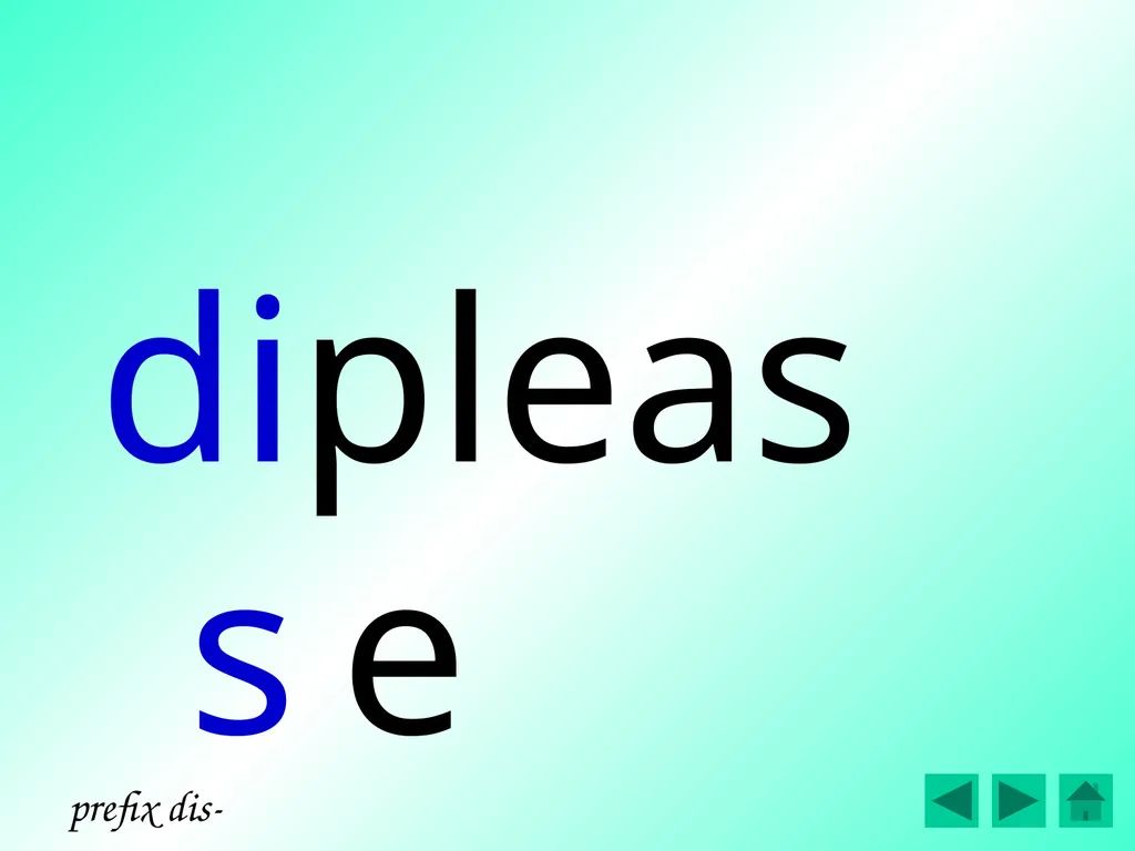 D. Bryant 2016 prefix un- prefix dis- prefix mis- - slide 67 of 146