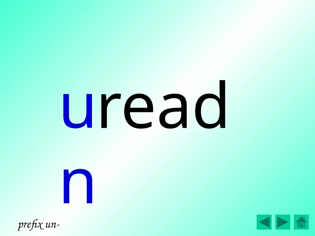 D. Bryant 2016 prefix un- prefix dis- prefix mis- - slide 40 of 146