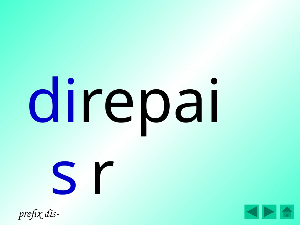 D. Bryant 2016 prefix un- prefix dis- prefix mis- - slide 68 of 146