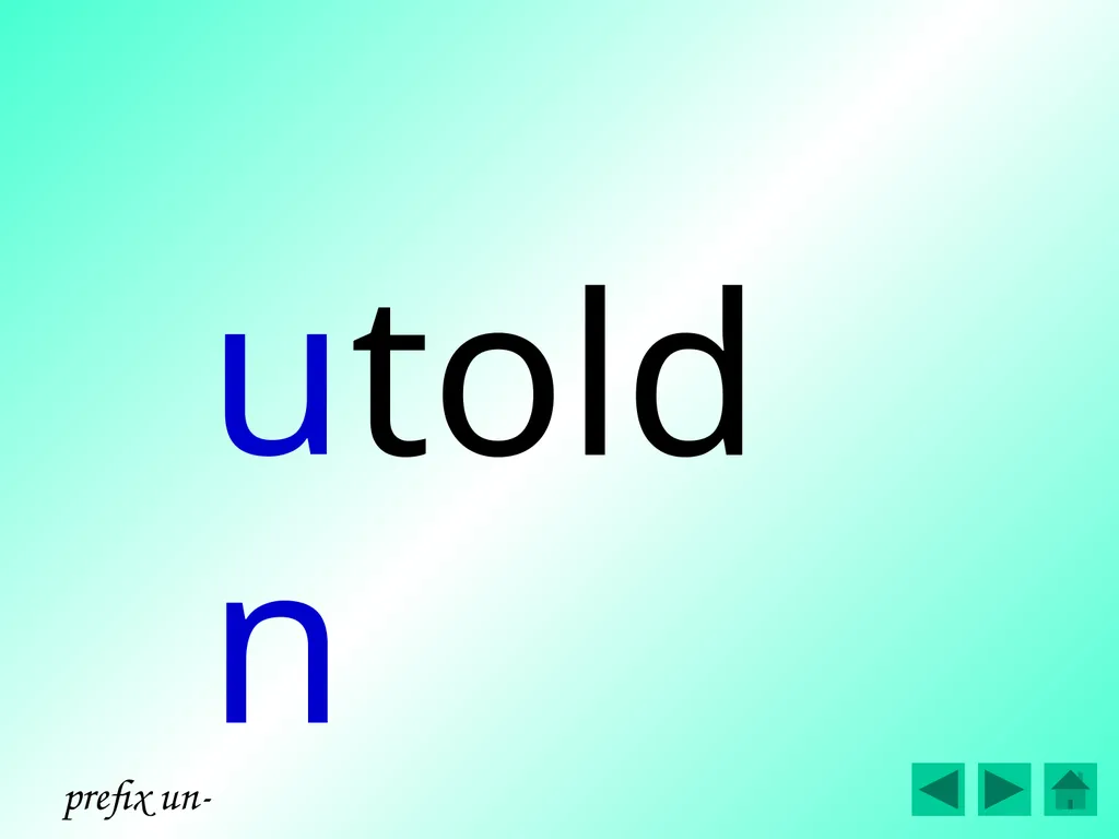 D. Bryant 2016 prefix un- prefix dis- prefix mis- - slide 48 of 146