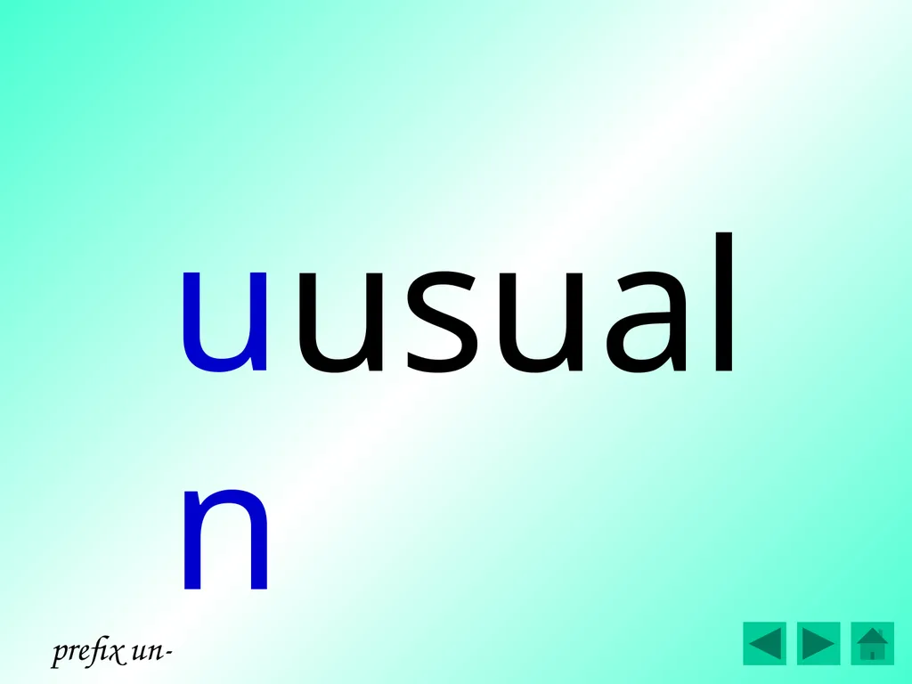 D. Bryant 2016 prefix un- prefix dis- prefix mis- - slide 49 of 146
