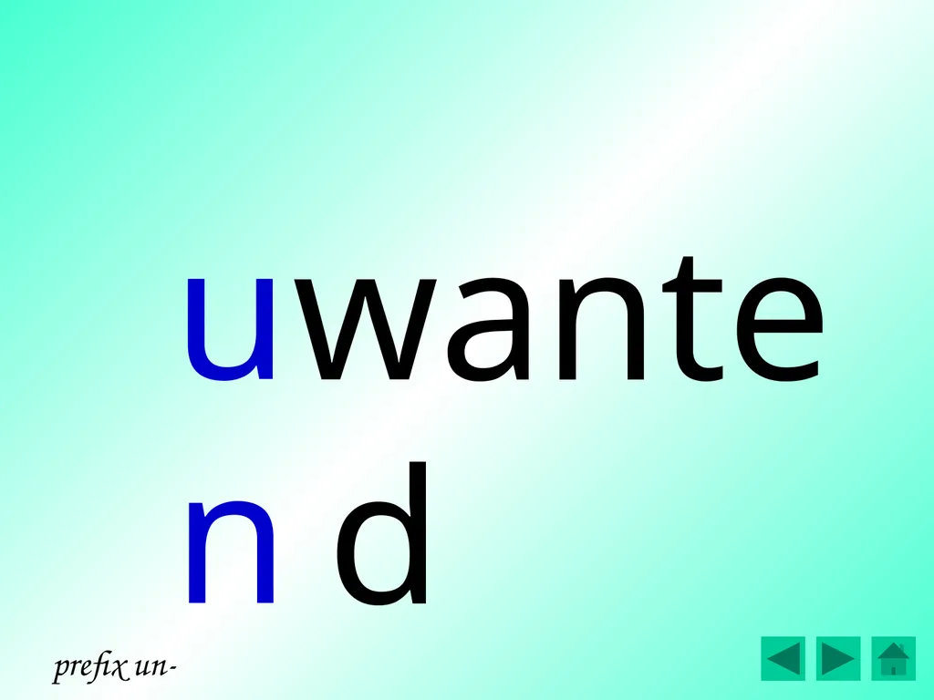 D. Bryant 2016 prefix un- prefix dis- prefix mis- - slide 50 of 146