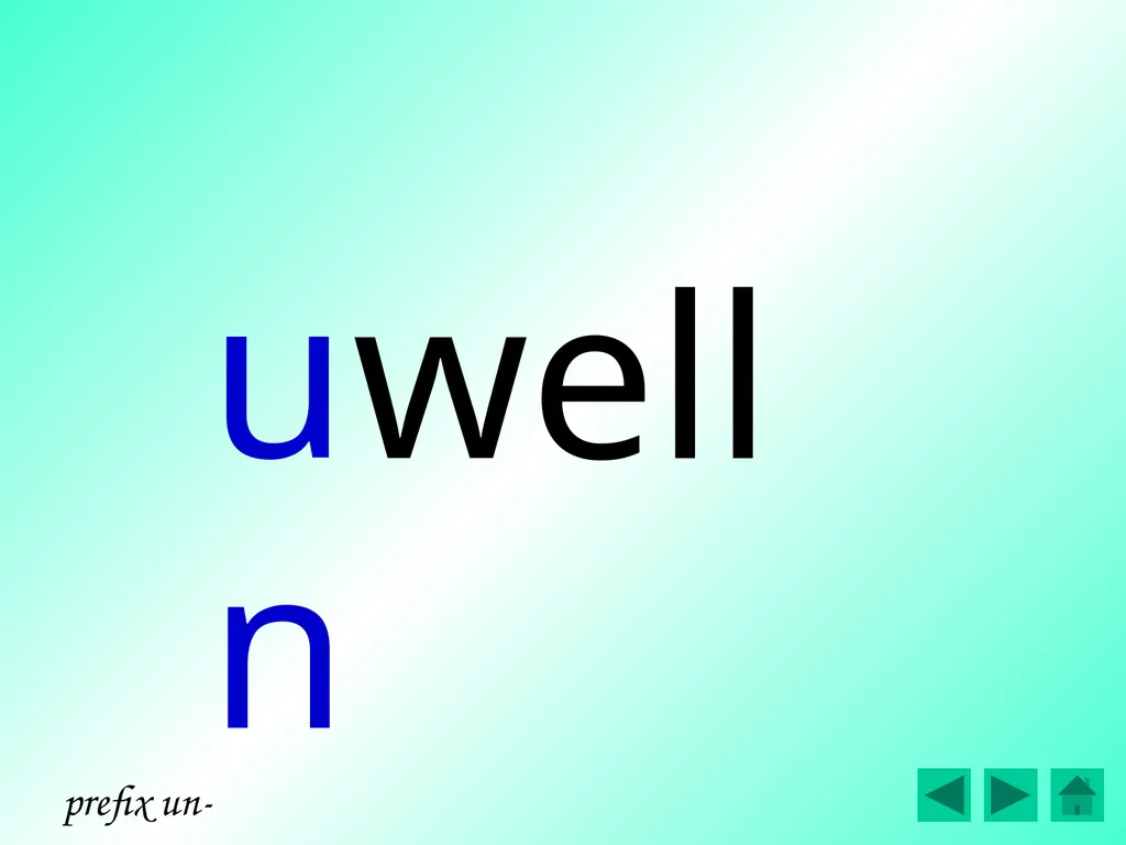 D. Bryant 2016 prefix un- prefix dis- prefix mis- - slide 51 of 146