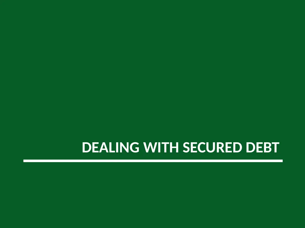 Module 4: Getting to Discharge Pro Bono Bankruptcy - slide 24 of 56
