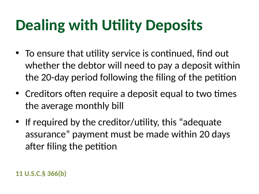 Module 4: Getting to Discharge Pro Bono Bankruptcy - slide 18 of 56