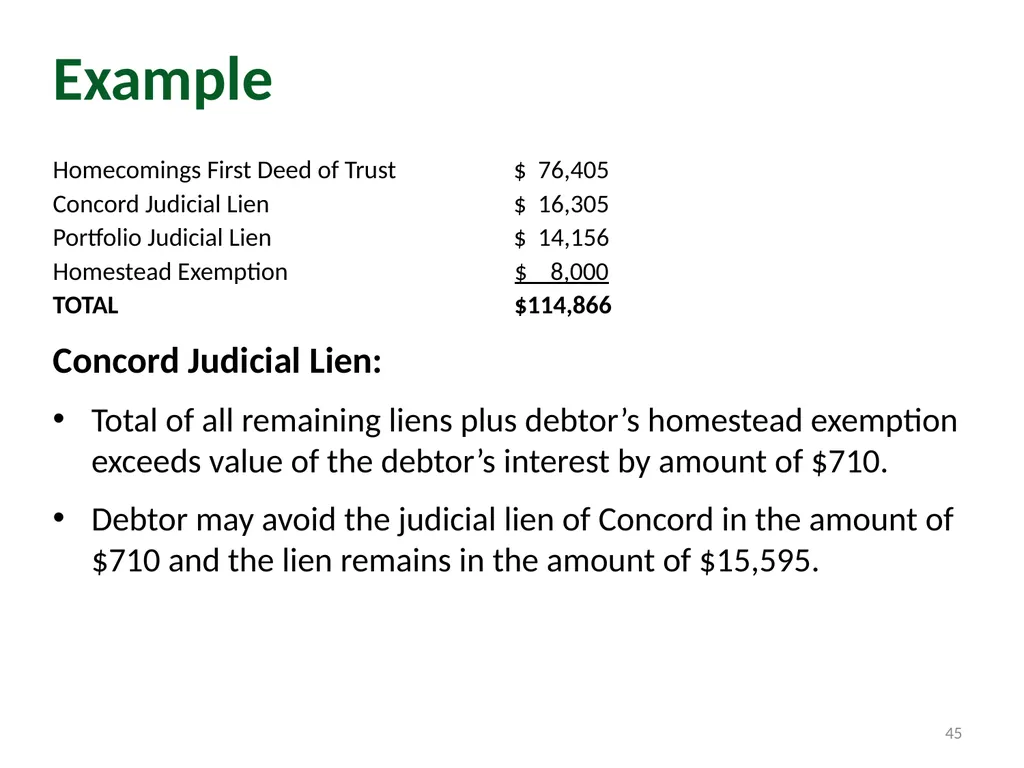 Module 4: Getting to Discharge Pro Bono Bankruptcy - slide 45 of 56