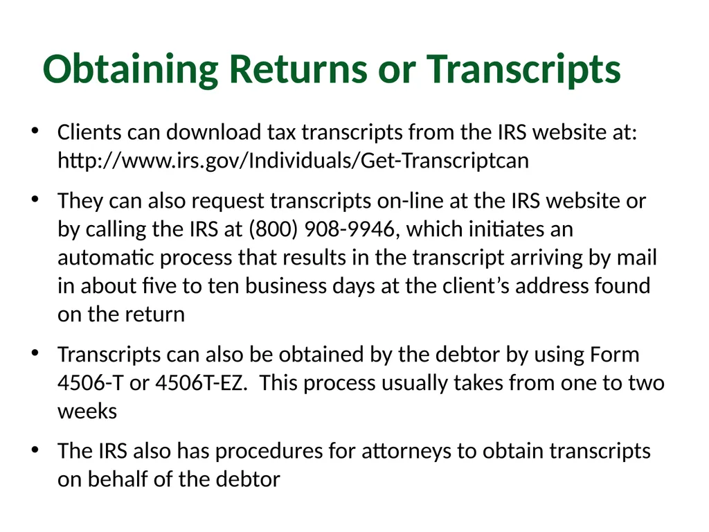 Module 4: Getting to Discharge Pro Bono Bankruptcy - slide 16 of 56