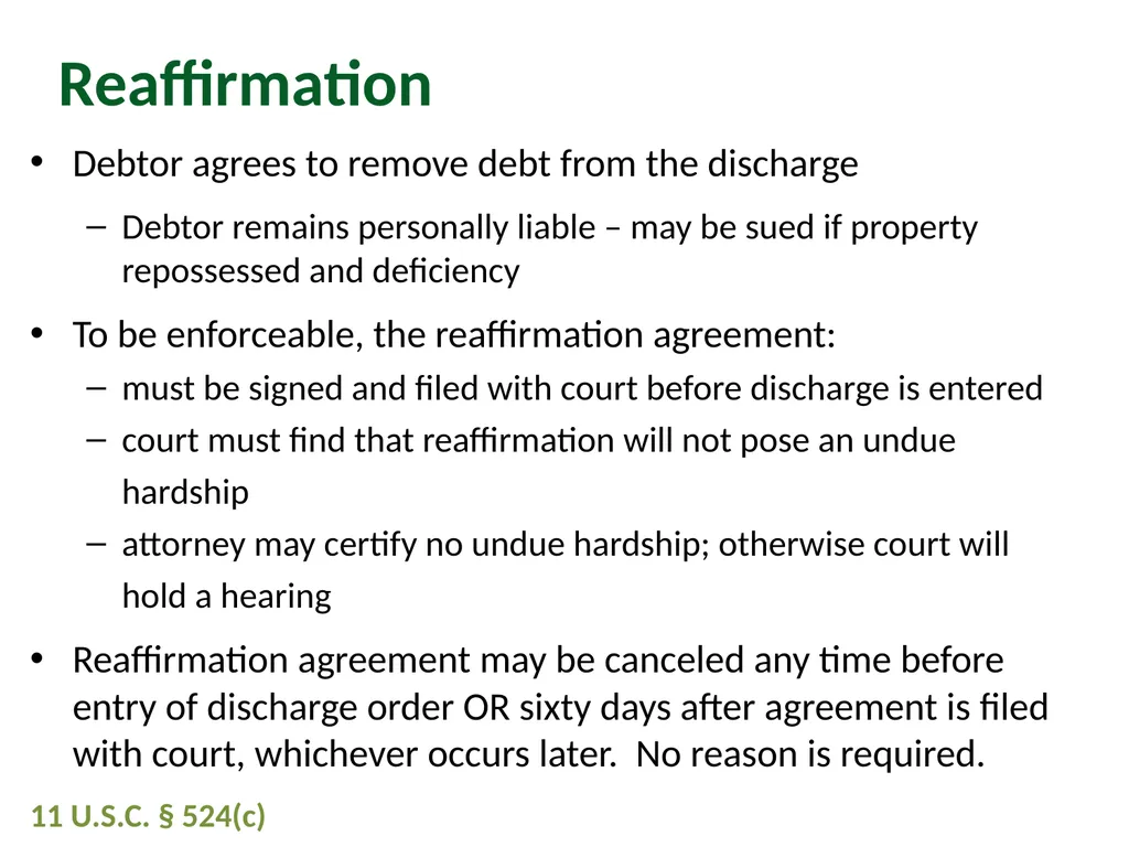 Module 4: Getting to Discharge Pro Bono Bankruptcy - slide 26 of 56