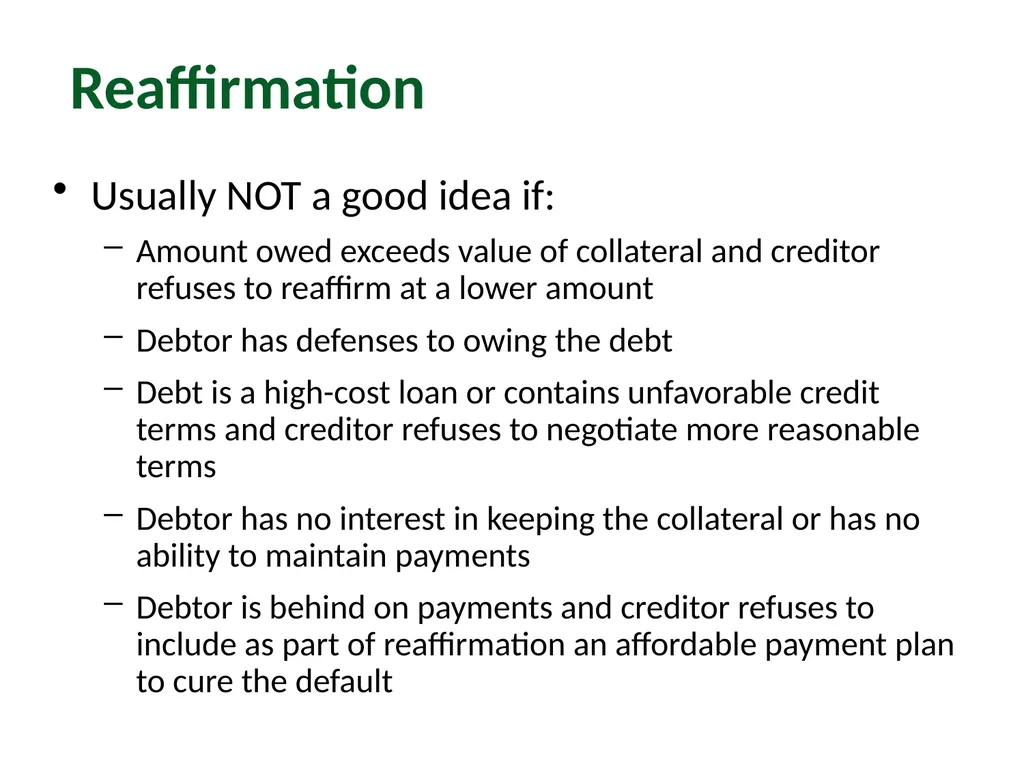 Module 4: Getting to Discharge Pro Bono Bankruptcy - slide 27 of 56