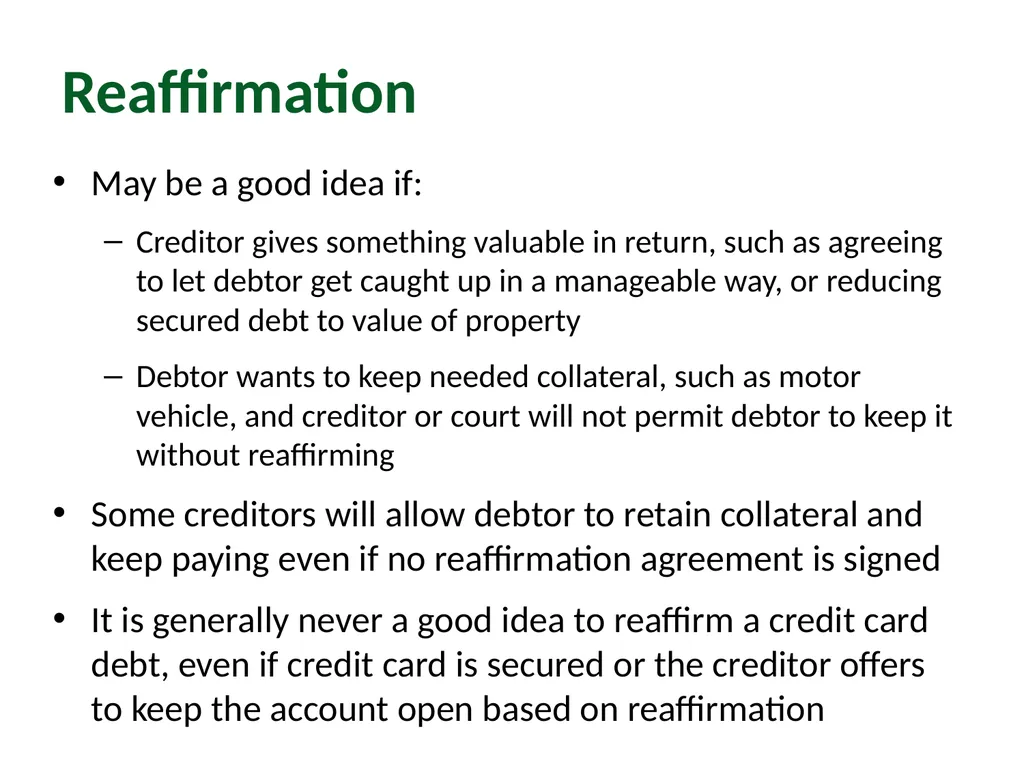 Module 4: Getting to Discharge Pro Bono Bankruptcy - slide 28 of 56
