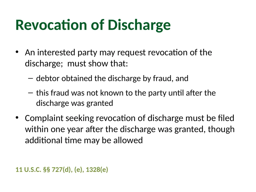 Module 4: Getting to Discharge Pro Bono Bankruptcy - slide 53 of 56