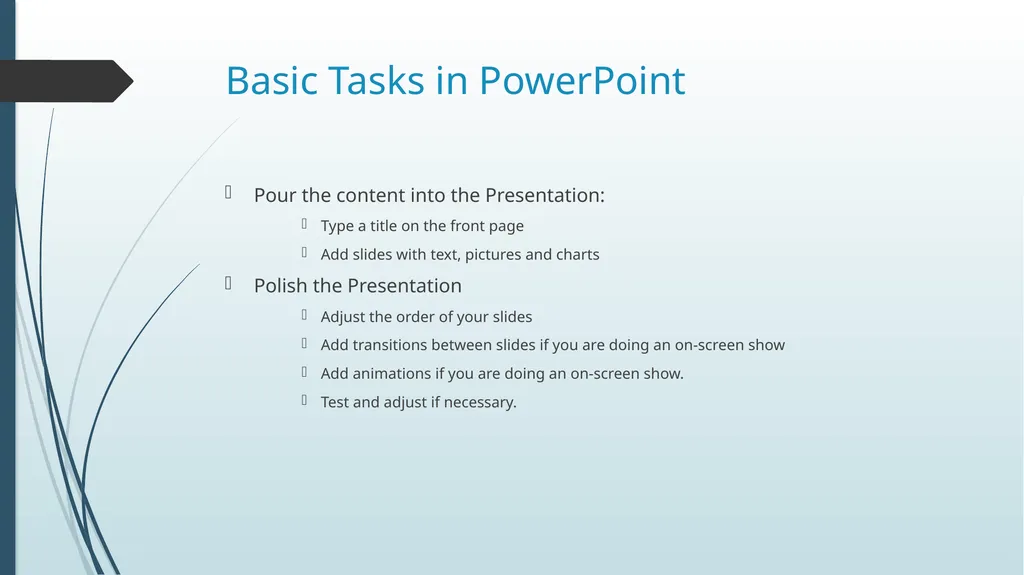 Powerpoint Tools Powerpoint PowerPoint is a - slide 4 of 24