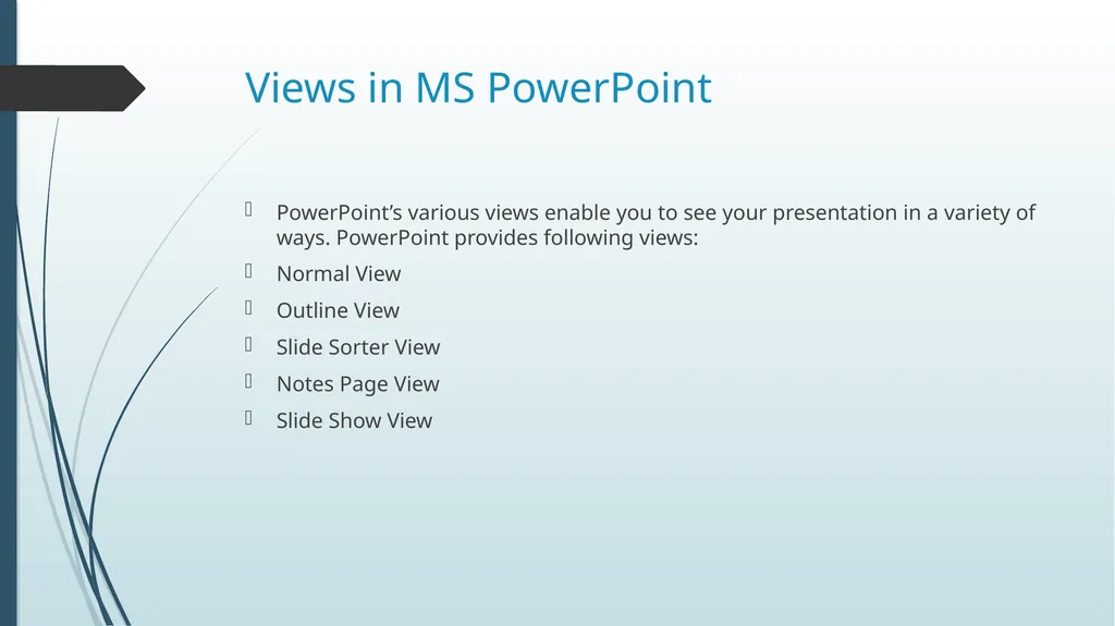 Powerpoint Tools Powerpoint PowerPoint is a - slide 15 of 24