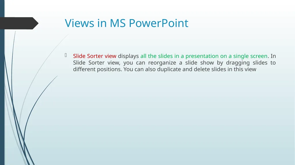 Powerpoint Tools Powerpoint PowerPoint is a - slide 18 of 24