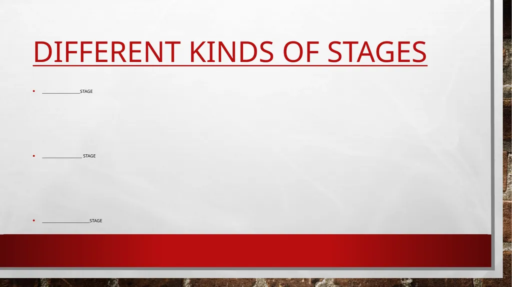 Theatre and the stage By Ms. Rivera Different - slide 2 of 10