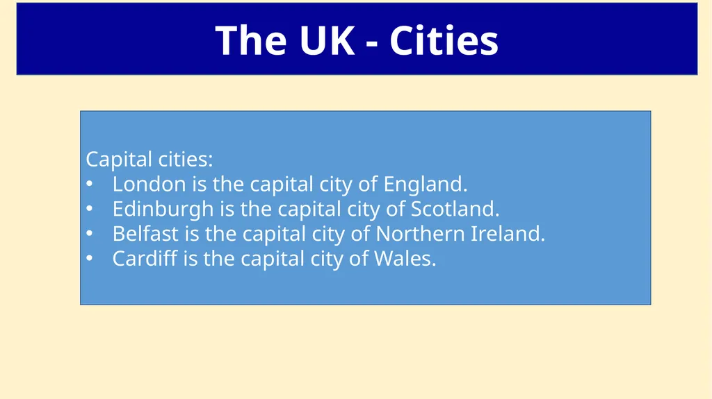 The UK Starter: Write down 10 words that come to - slide 10 of 12