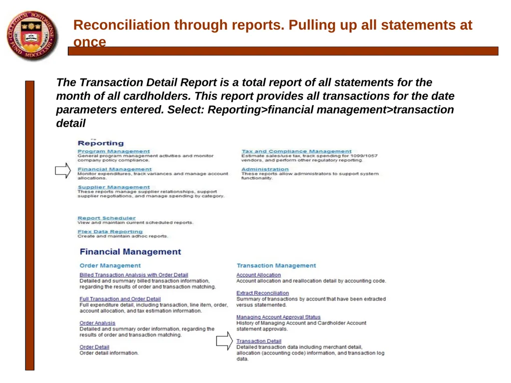 P-card Reconciliation Cecilia McClay Procurement - slide 13 of 33