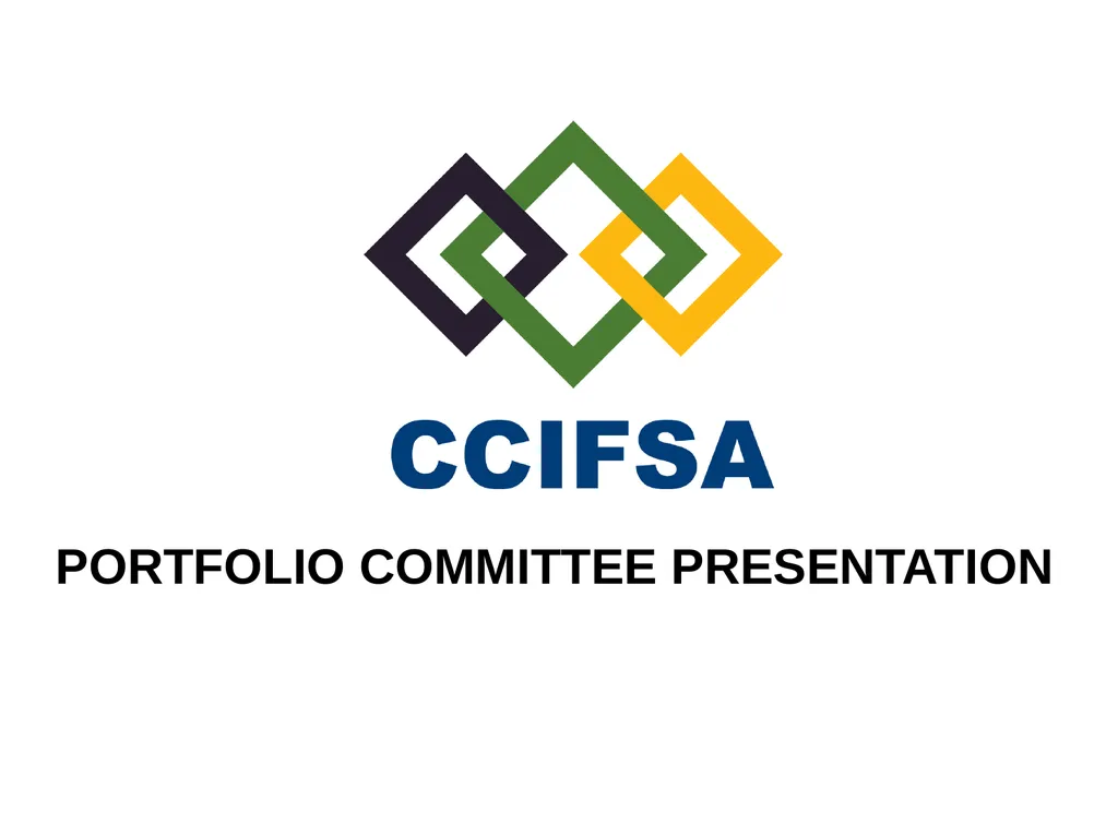 PORTFOLIO COMMITTEE PRESENTATION PREAMBLE Cultural - slide 1 of 21